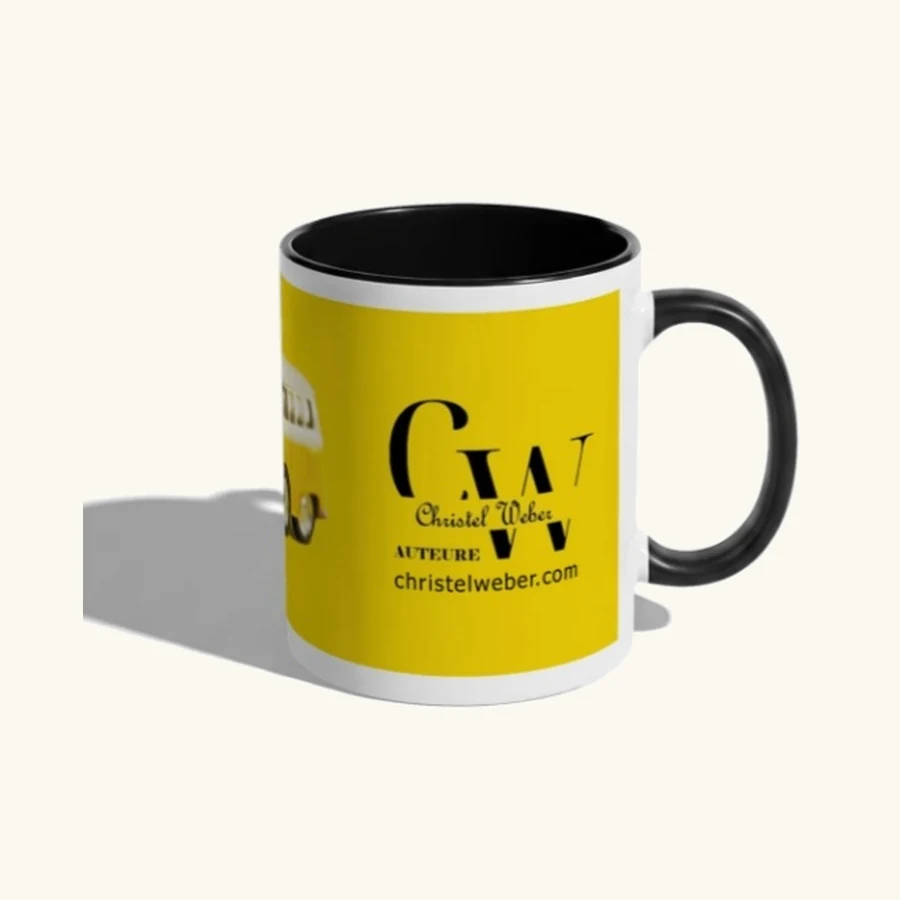 Le mug Comme une évidence, côté logo